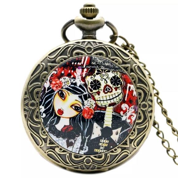 Accessories - LAST 1🆕️Corpse bride antique bronze chain watch